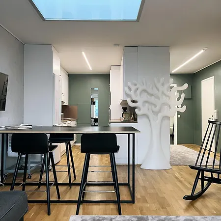 아파트 Center With Sauna & Rooftop Terrace